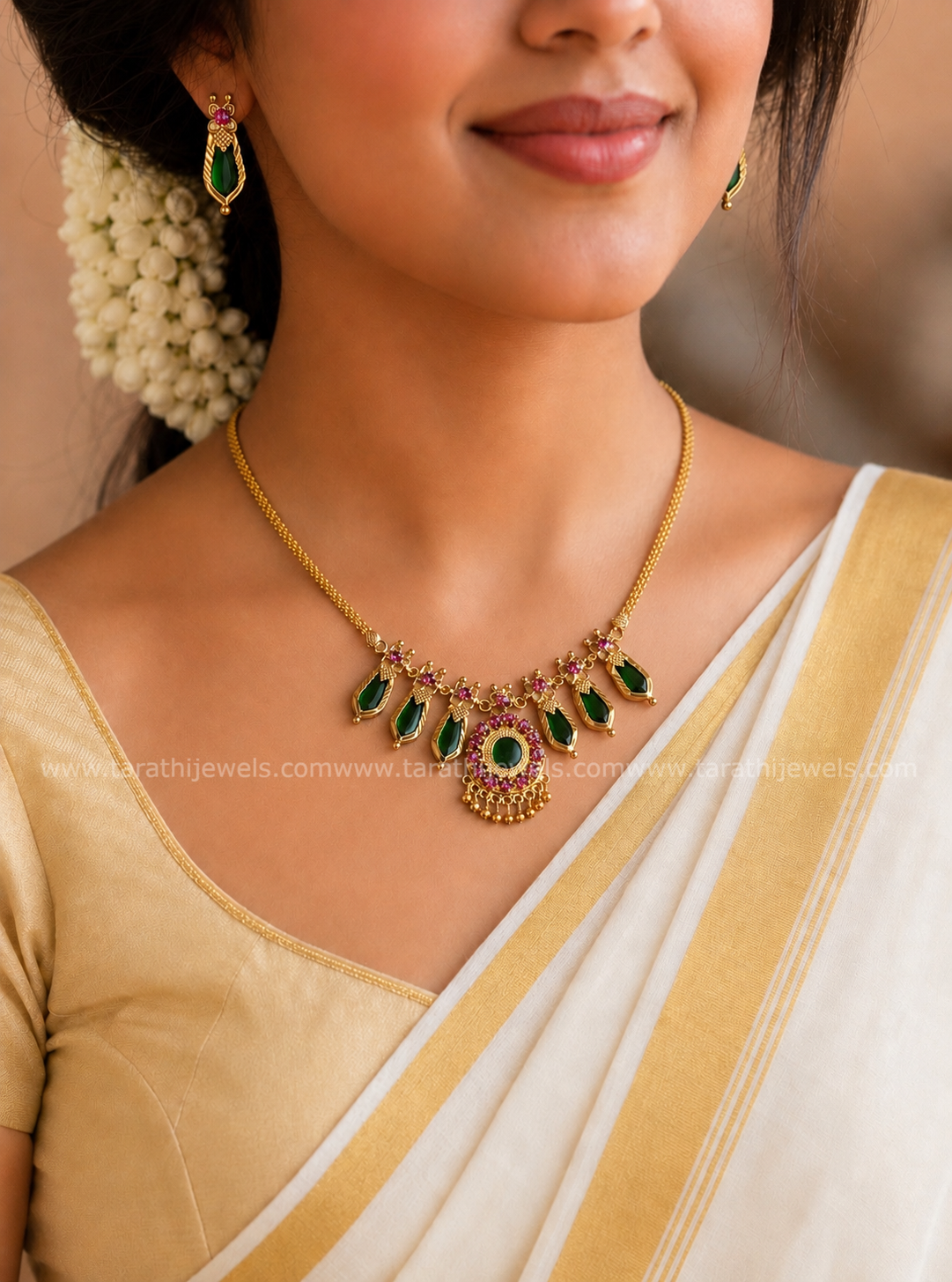 Kerala Palak Necklace N1018