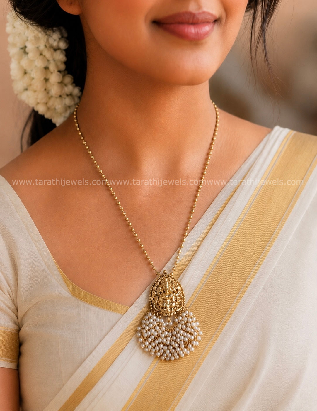 Pearl Lakshmi Neckchain N1033