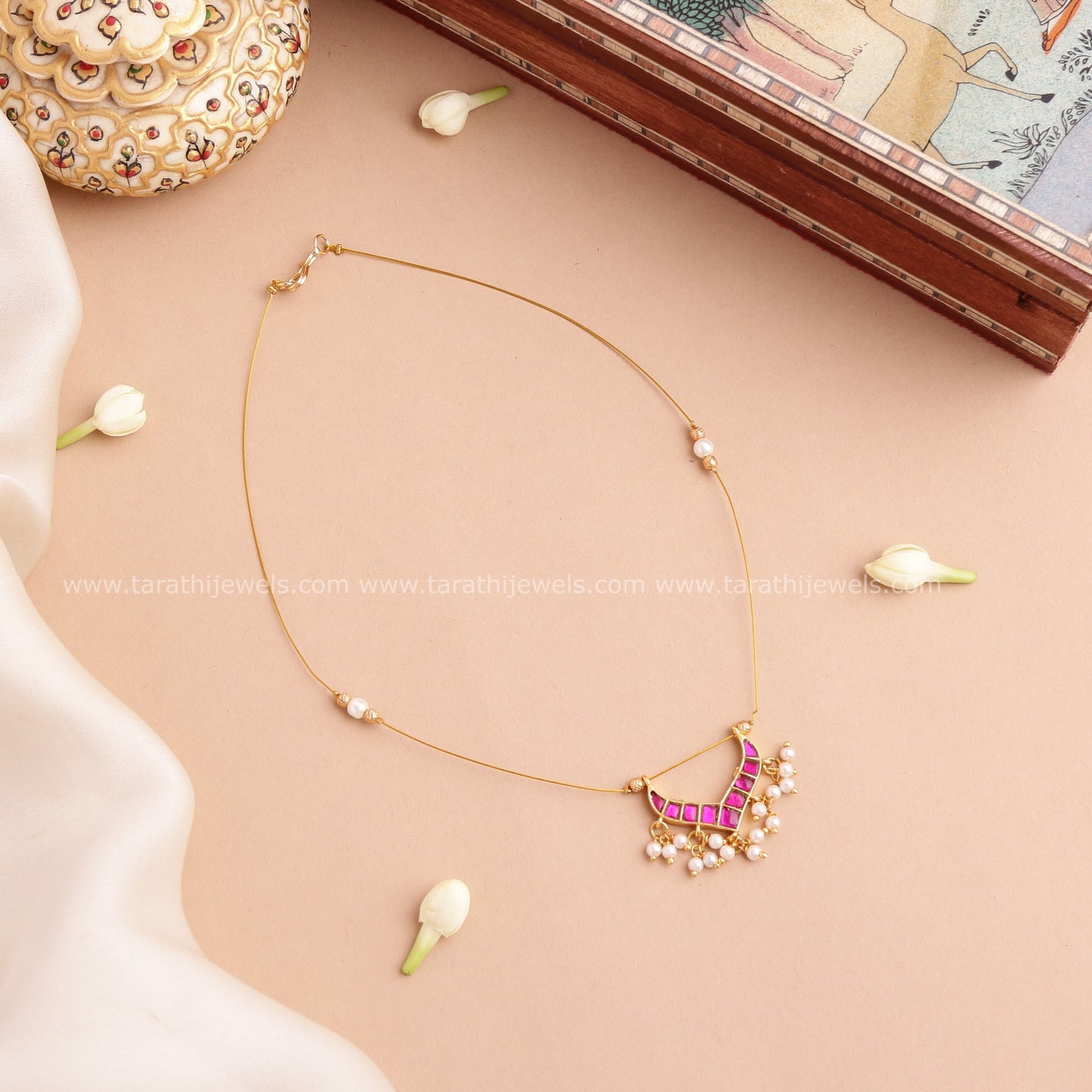 Jadau Invisible Neckpiece N1063