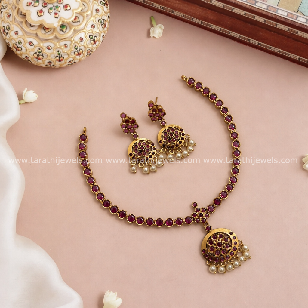 Ithanya Ruby Kemp Necklace N1068
