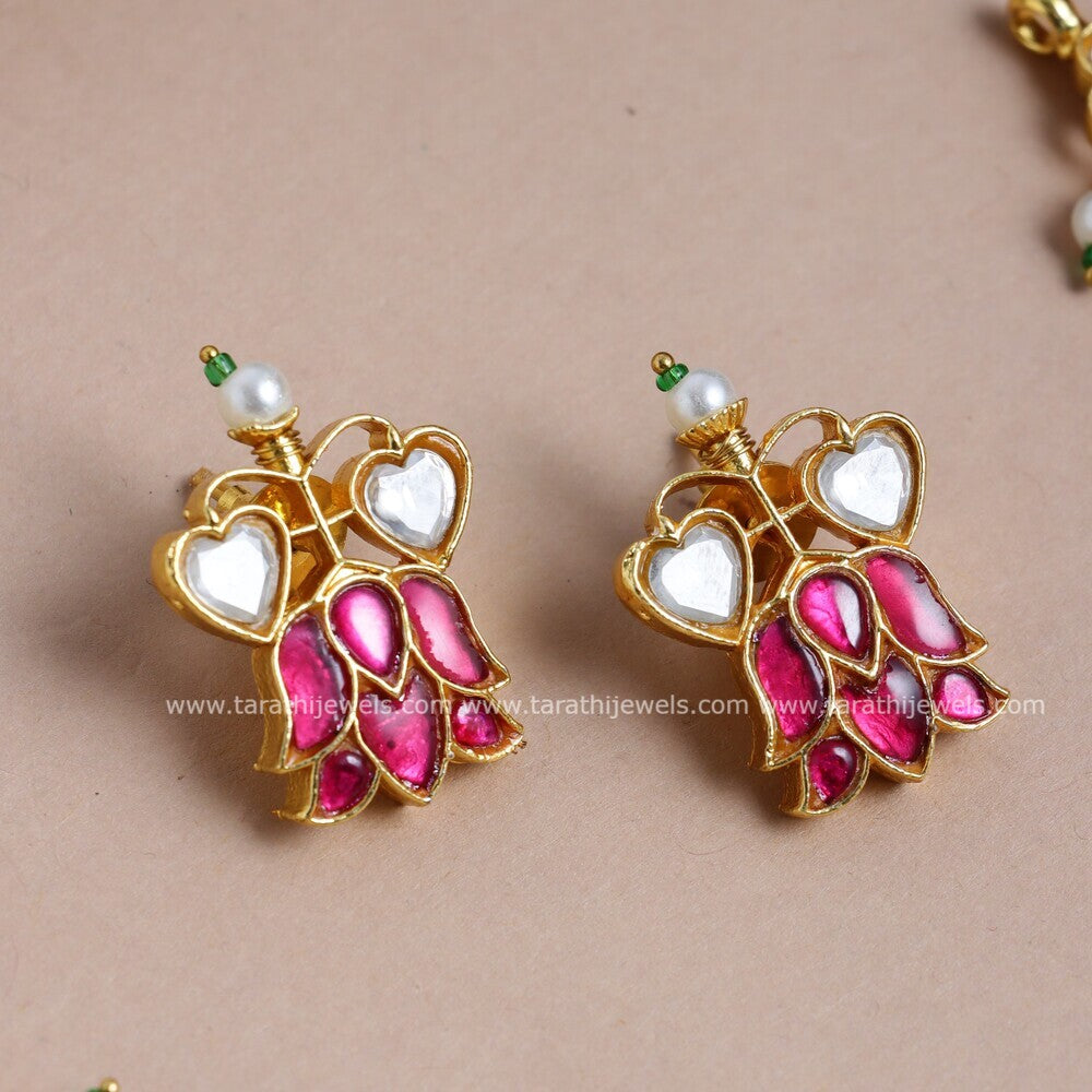 Lotus Jadau Necklace N1095