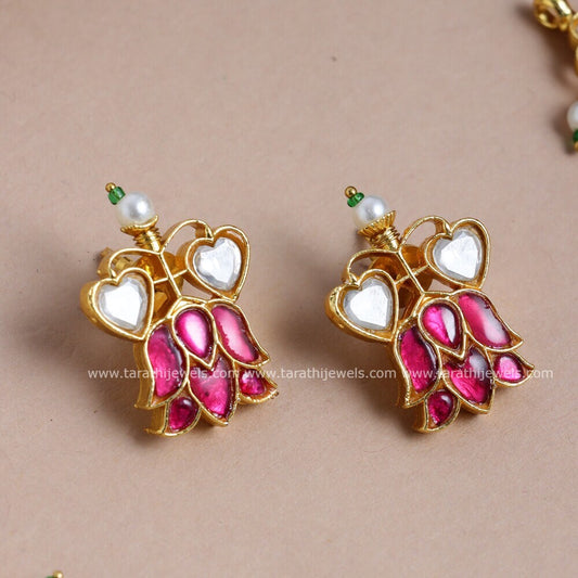 Lotus Jadau Necklace N1095