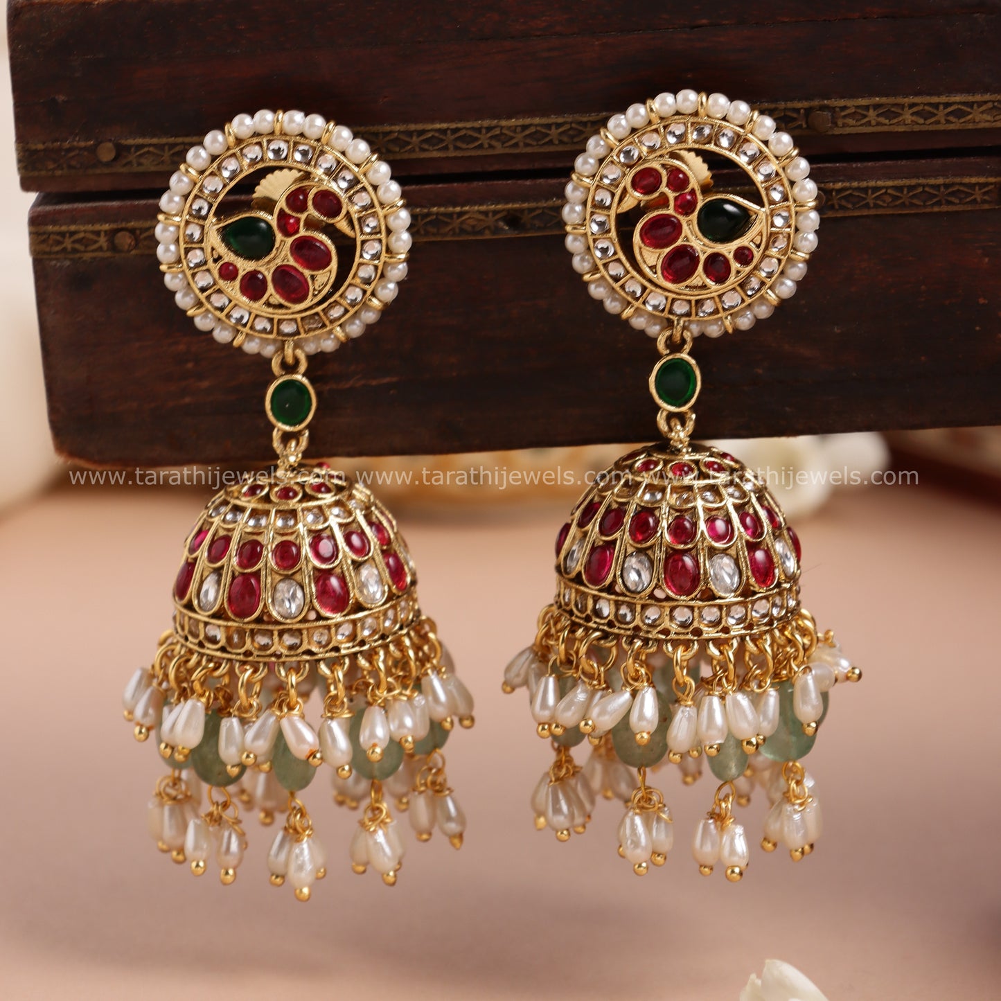 Nita Ambani Style Short Guttapusala Neckpeice N1096
