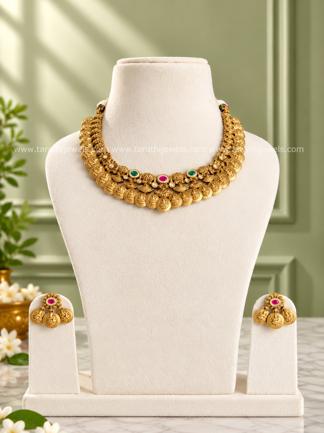 Lakshmi Coin Necklace N1127