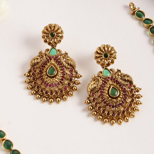 Amazing Peacock Design Necklace N282