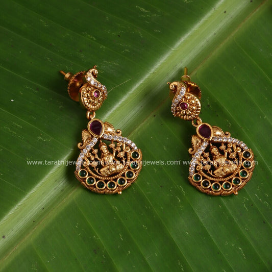 Lakshmi With Peacock Necklace N541
