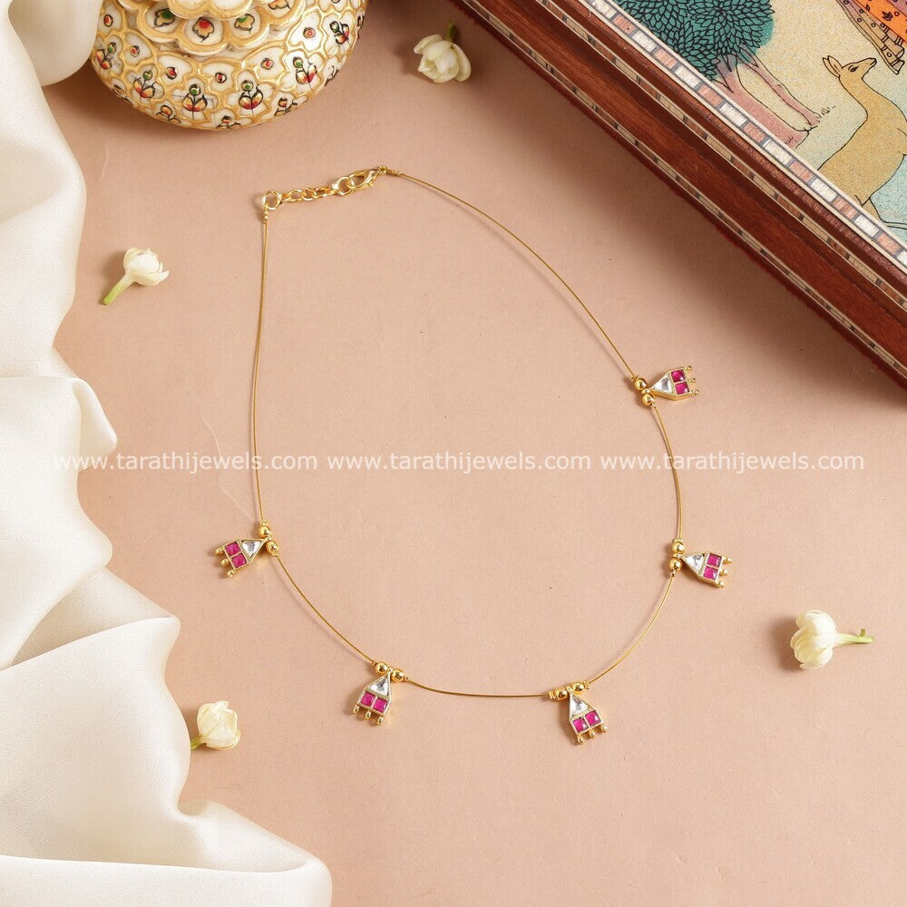 Tarathi invisible Necklace N589
