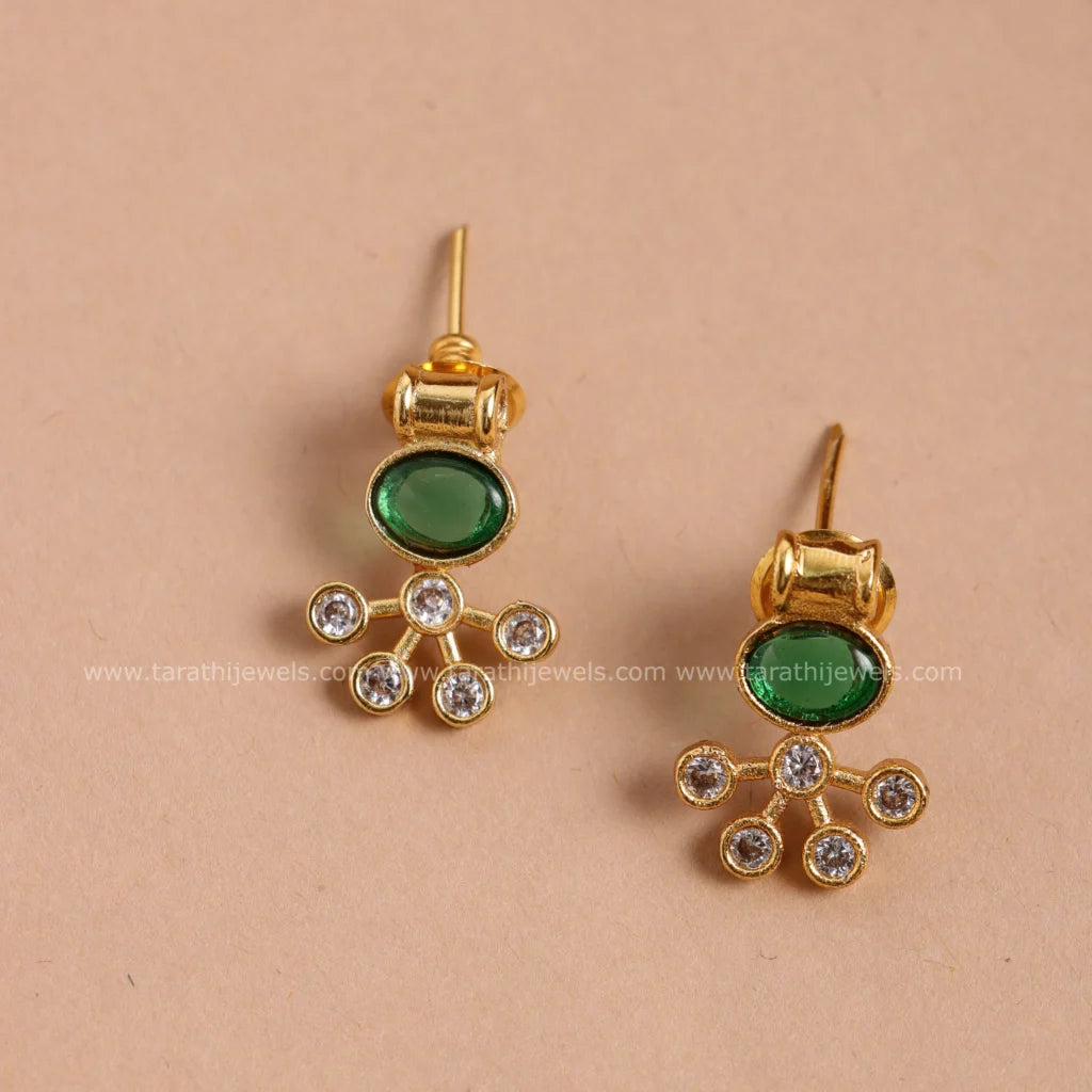 Manju Green Stone Necklace N656