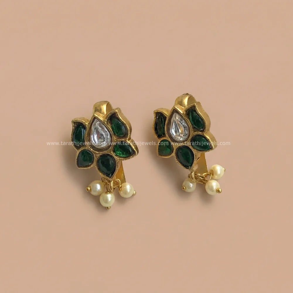 Lotus Jadau Kundan Bugadi B04