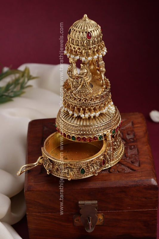 Raja &Rani Kumkum Box KK16