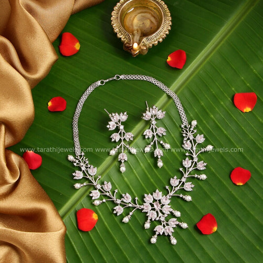 Flower Design Ad Necklace AC23