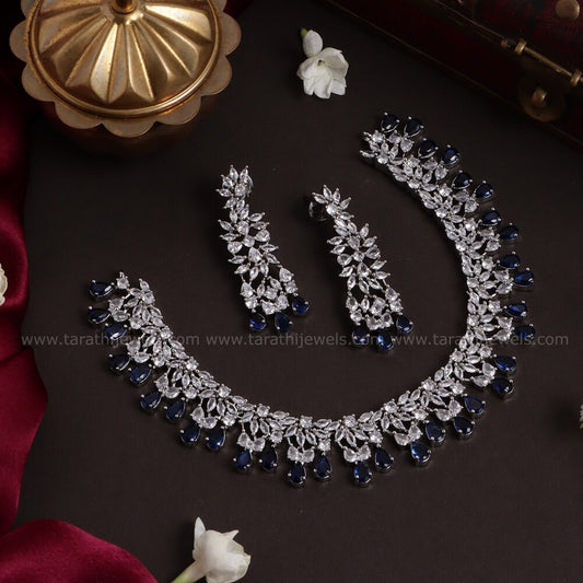 Party wear Cz Necklace AC39
