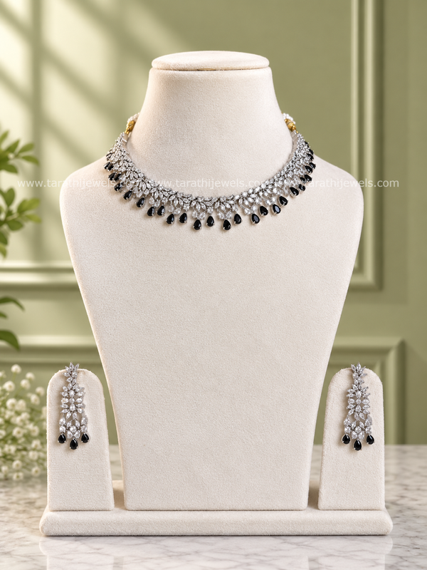 Party wear Cz Necklace AC57