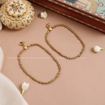 Gold Look alike Anklet AK32