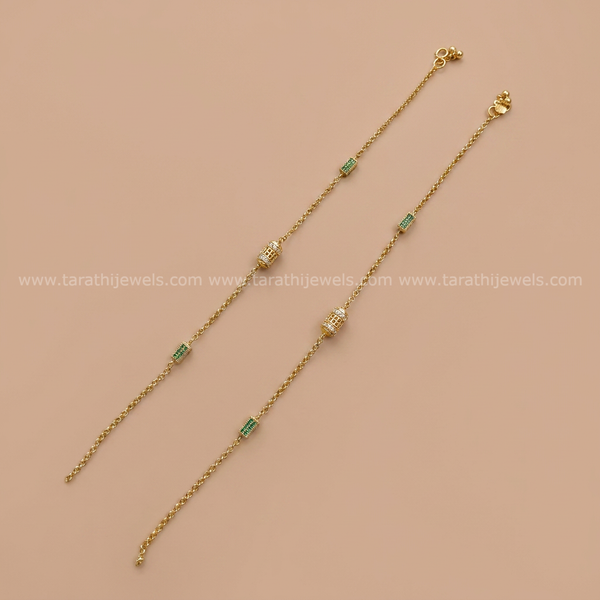 Gold Look alike Anklet AK43