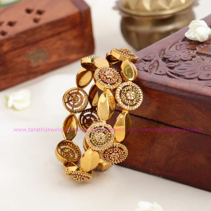 Gold Look Alike Bangle BA110