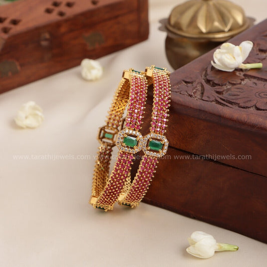 Ad stone Ruby Bangles BA119