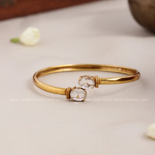 Gold Look alike Openable Kada Bangle BA150