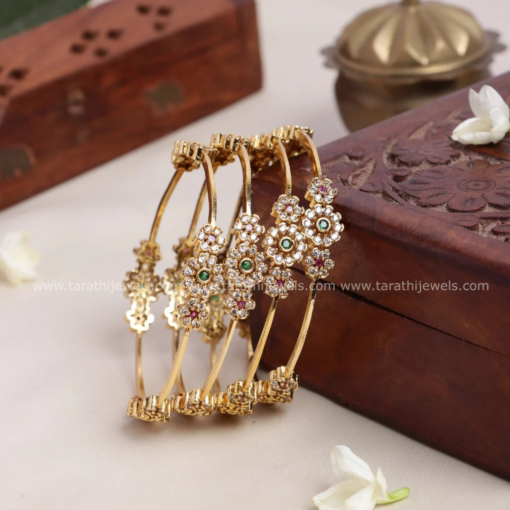 Floral Design Bangles BA151