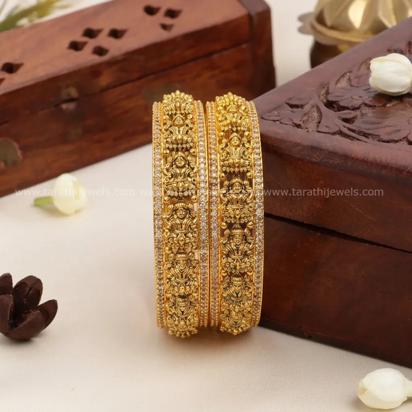 Gold Look alike Lakshmi Bangles BA178