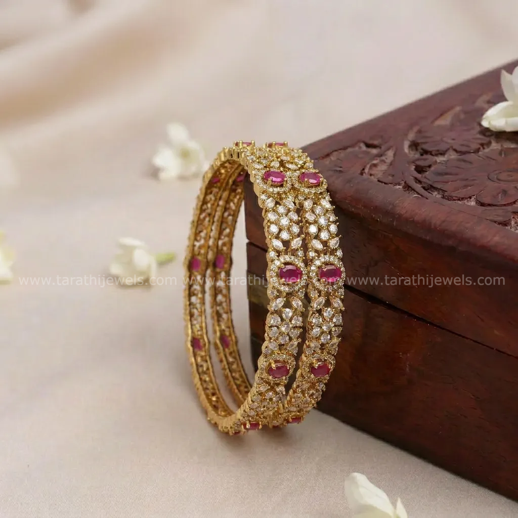 Victorian Floral Bangle BA181