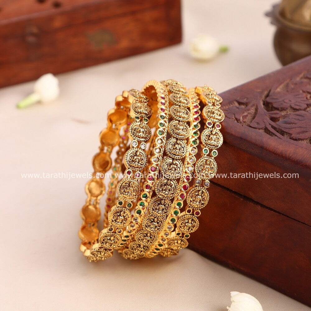 Gold Look alike Lakshmi Bangles BA199