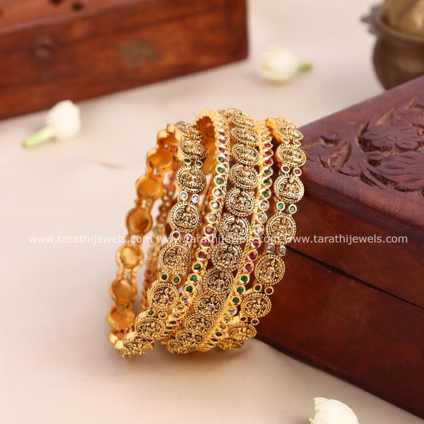 Gold Look alike Lakshmi Bangles BA199