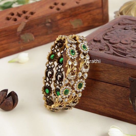 Victorian Peacock Bangle BA78