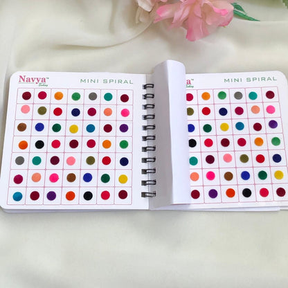 Navya Multi color Plain Bindi Book Size5 BB04