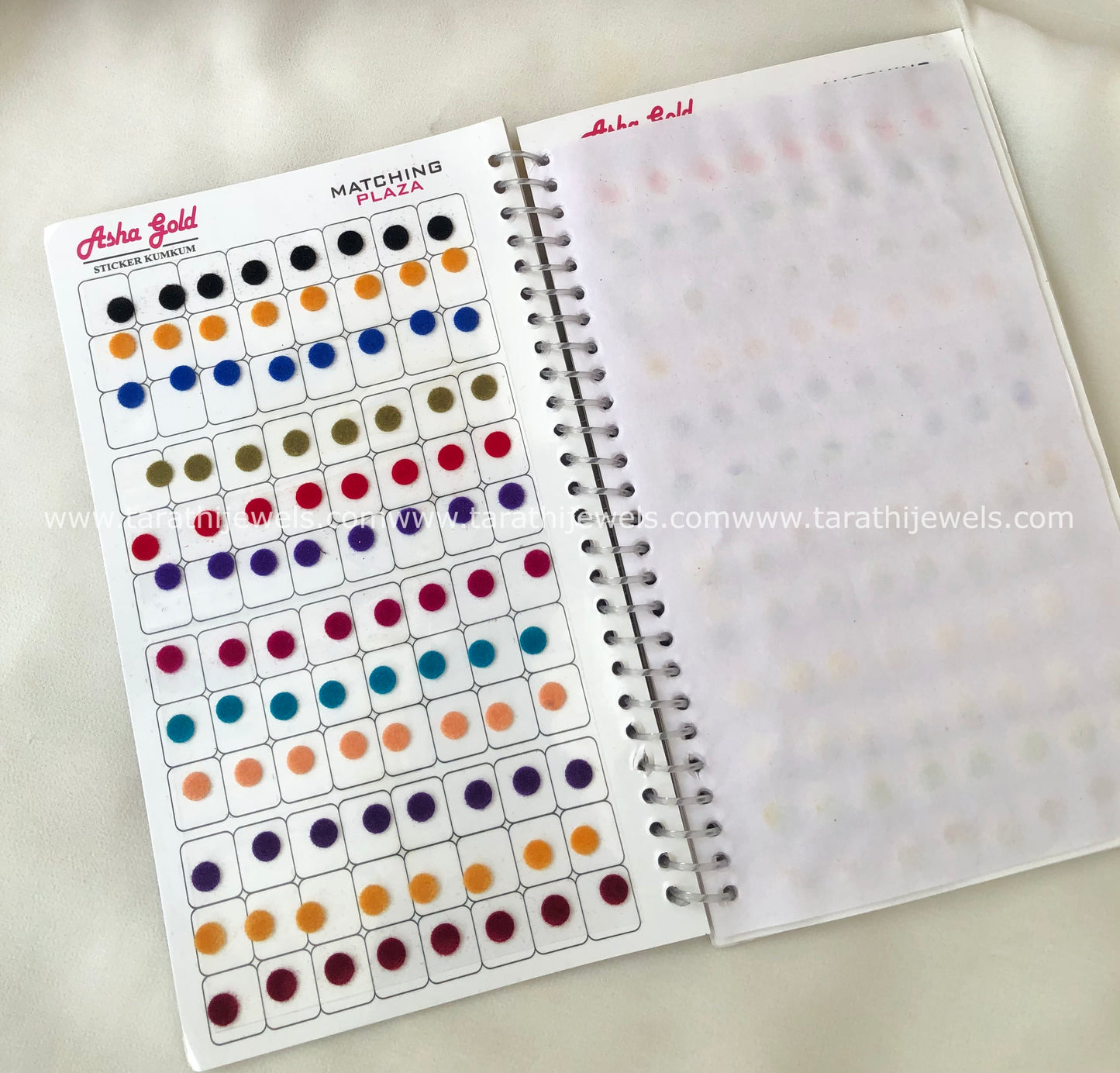 Asha Multi color Bindi Book BB20