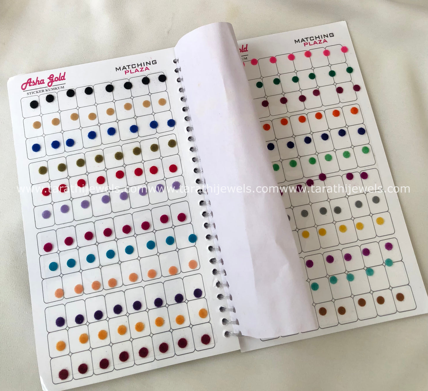 Asha Multi color Bindi Book BB20