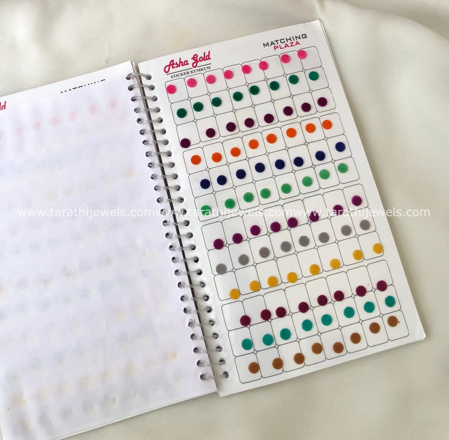 Asha Multi color Bindi Book BB20