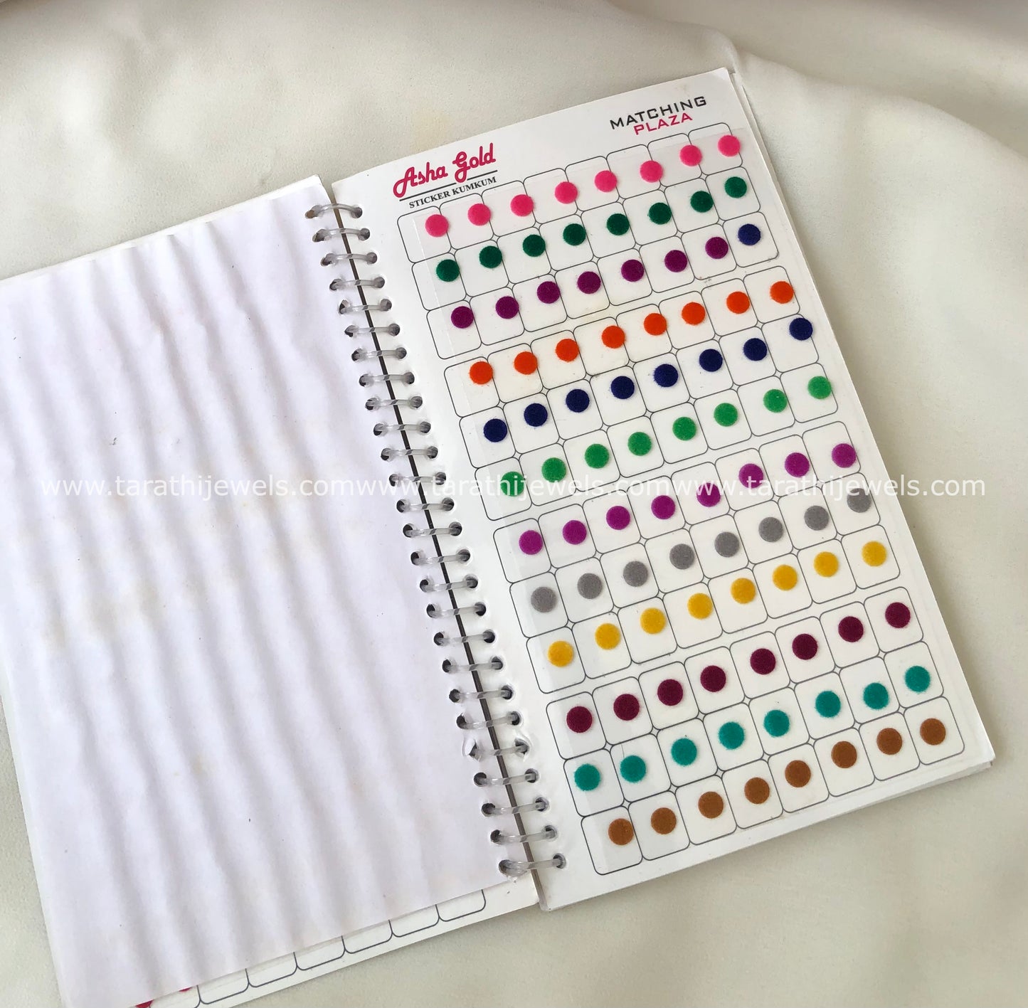 Asha Multi color Bindi Book BB20