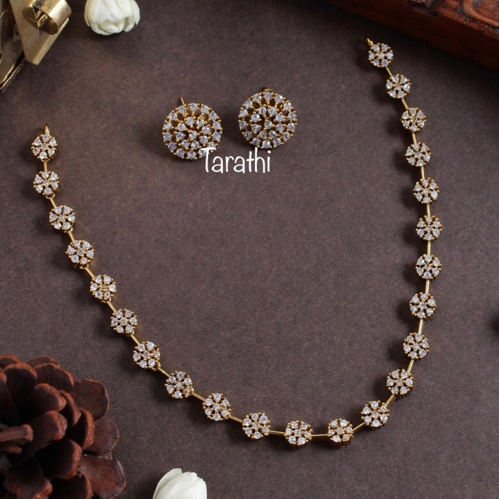 Premium Quality Diamond Look alike choker CH146