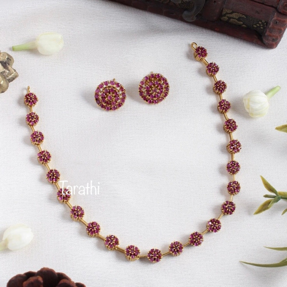 Premium Quality Diamond Look alike choker CH147