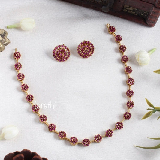 Premium Quality Diamond Look alike choker CH147