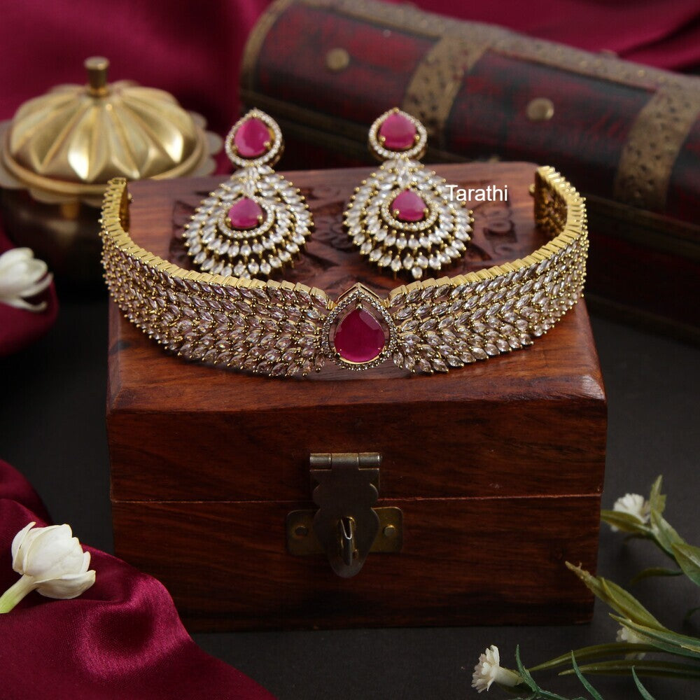 Victorian Ad Choker Necklace CH251