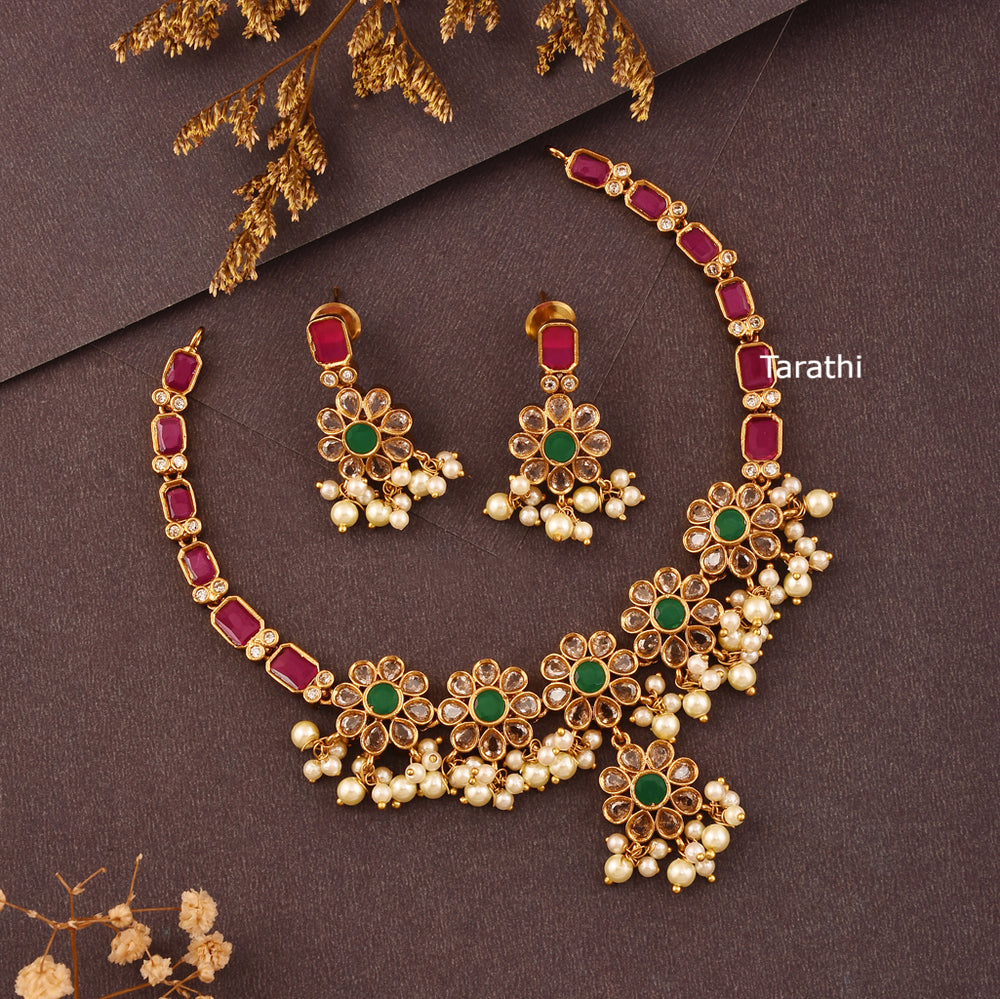 Guttapusalu High Neck Choker Neckpiece CH258