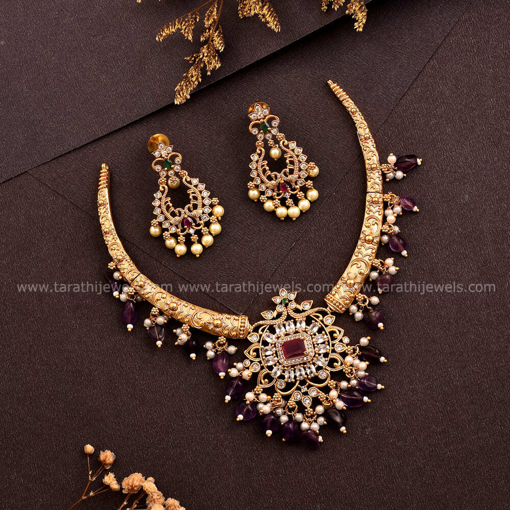 Victorian Diamond Hasli Choker CH266