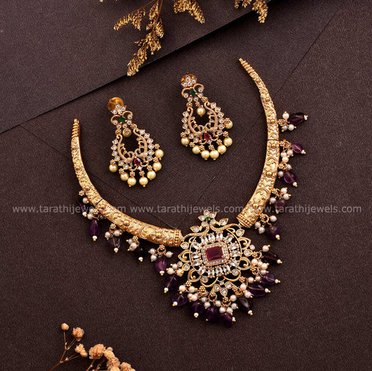 Victorian Diamond Hasli Choker CH266