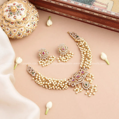 Shraya Pearl Choker Neckpiece CH369