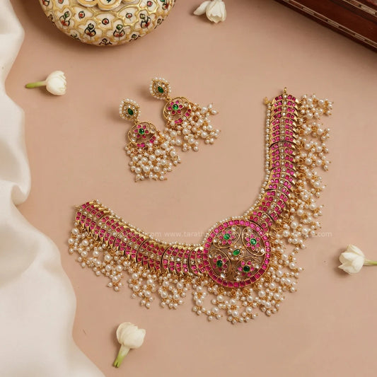 Tarathi Jadau Kundan Choker CH388