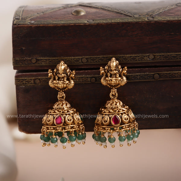 Gold Finish Lakshmi Choker