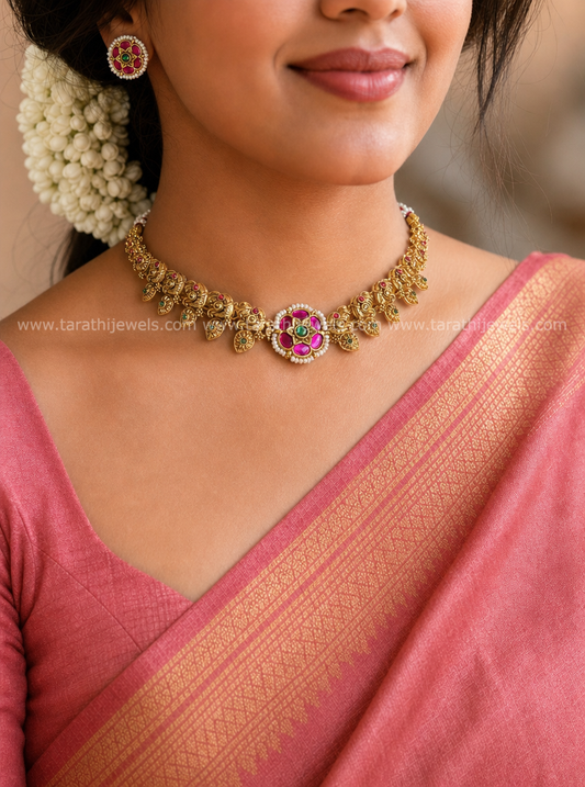 Varshika jadau Choker CH409