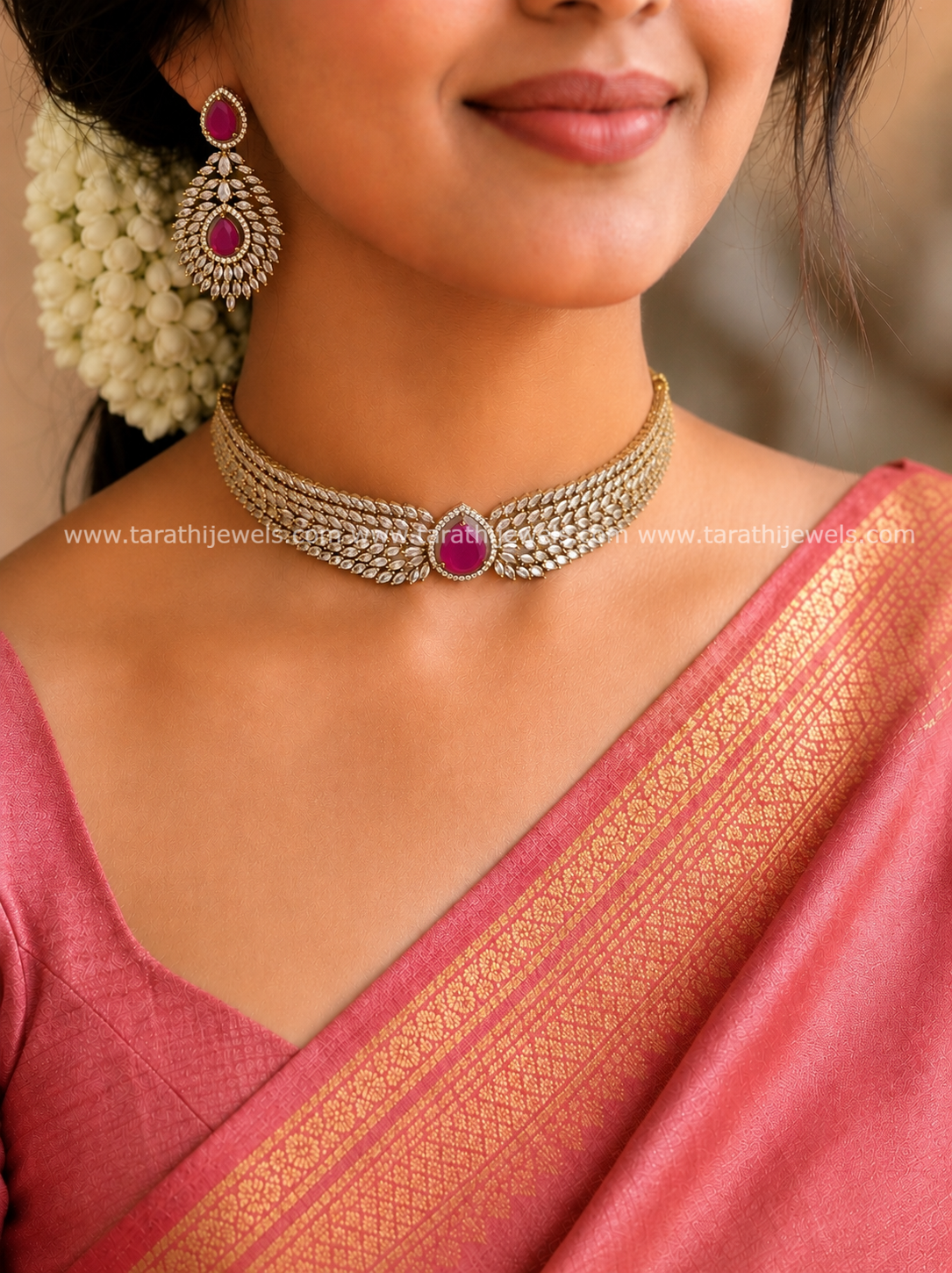Ad High Neck Choker CH418