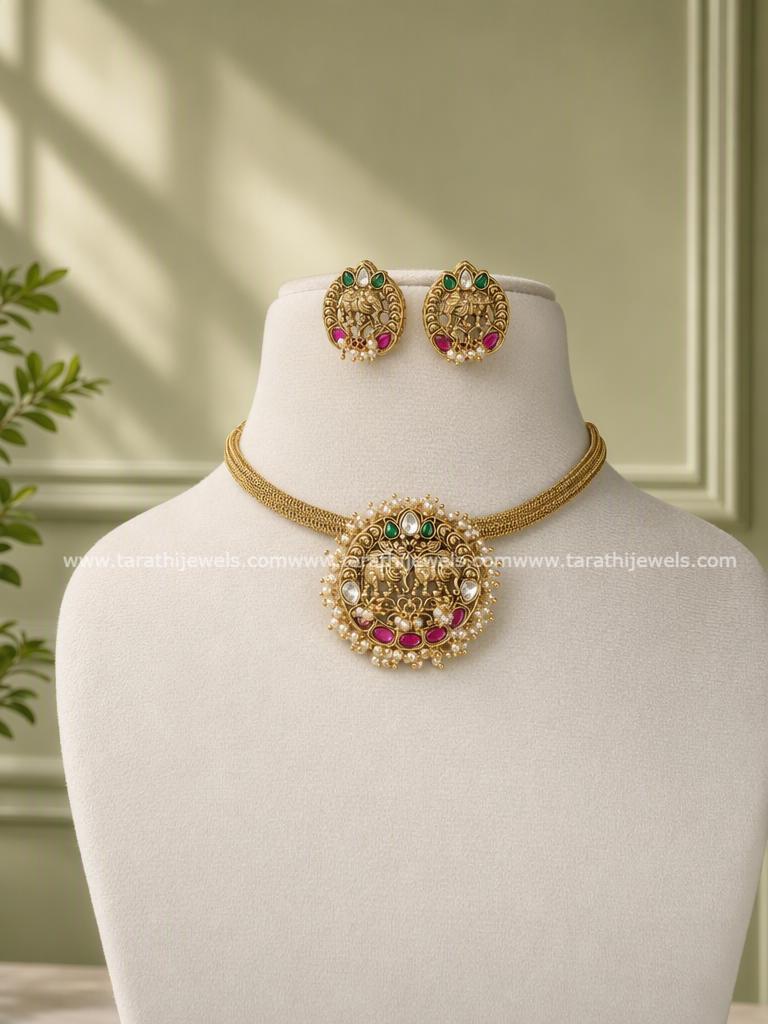 Jadau Kundan choker CH461