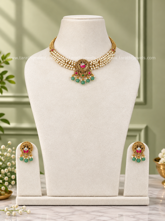 Srinithi Pearl Choker CH474