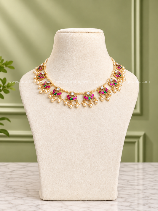 Half Moon Jadau Choker CH487