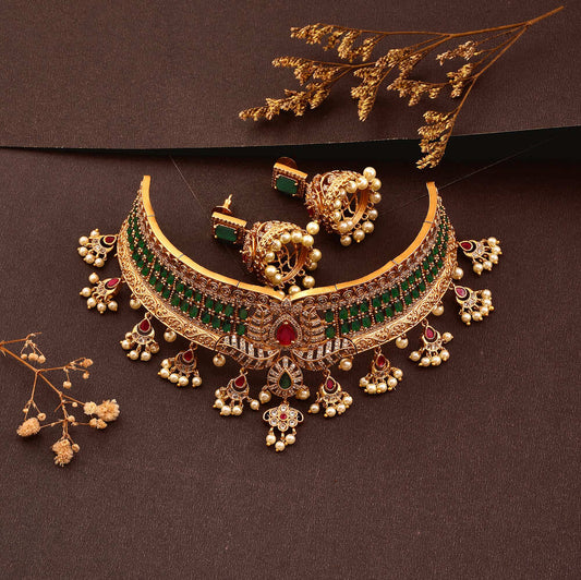 AD Statement High Neck choker CH234