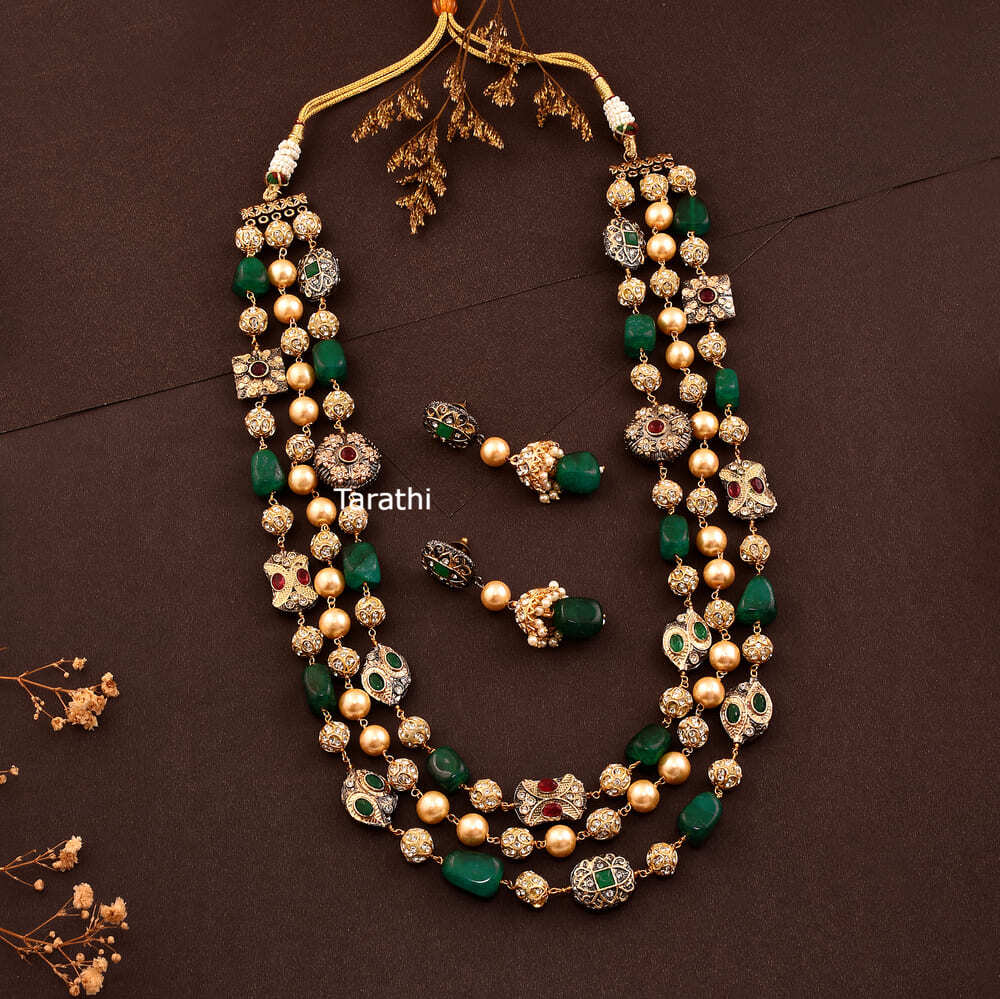 Sri Pearl Long Haaram HA154